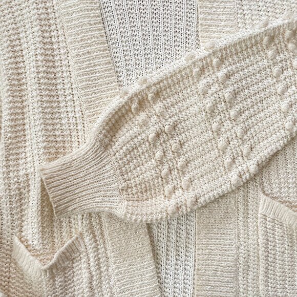 Madewell cotton knit cardigan size x small but fits like a small - Picture 6 of 7